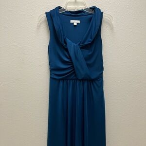 Ann Taylor Teal Maxi Dress